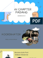 SAN Chapter Padang: Jobdesc Koord, Wakoor dan Sekretaris