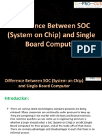 Difference Between SoC and Single Board Computer (SBC)