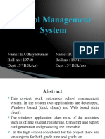 School Management System