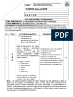 Plan de evaluación Informática LibreOffice