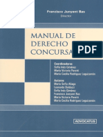 Manual de Derecho Concursal. 2017. Junyent Bas