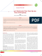 CPD 282-Penanganan Nyeri Multimodal Post Total Hip Dan Knee Arthroplasty