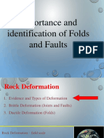 Importance and Identification of Folds and Faults