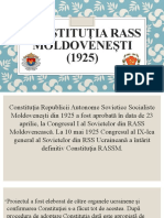 Constituția RASS Moldovenești (1925)