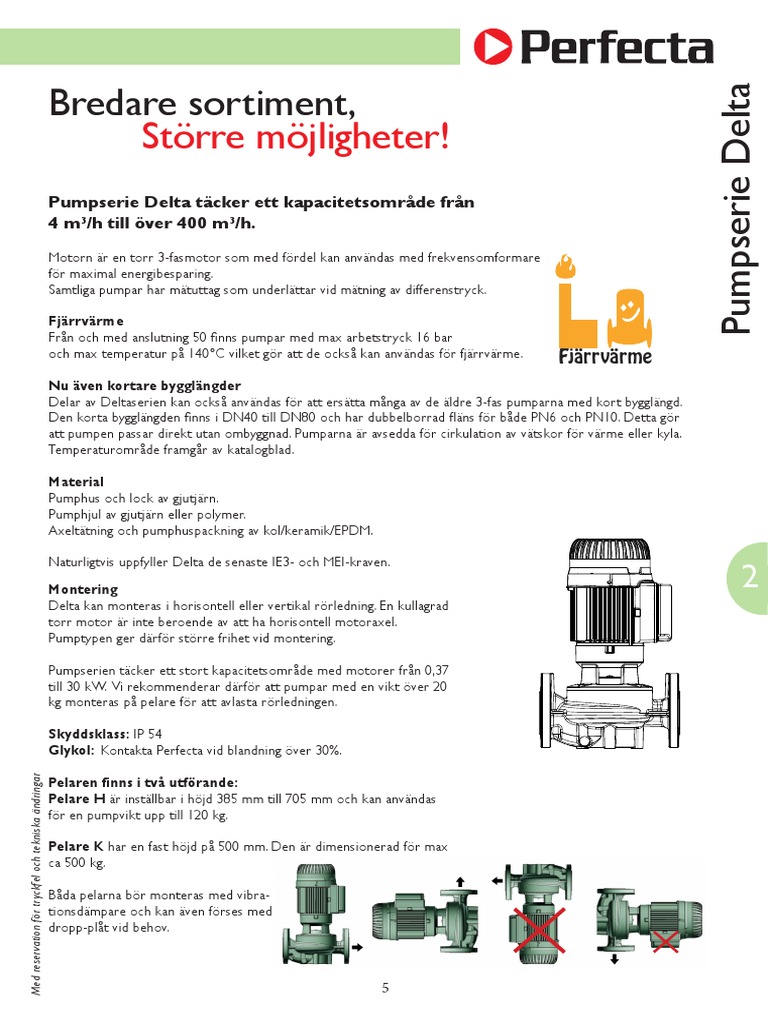 Perfecta Delta 65 | PDF