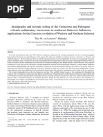 Stratigraphy and Tectonic Setting of The Cretaceous and Paleogene Volcanic-Sedimentary - Van Leeuwen and Muhardjo 2005