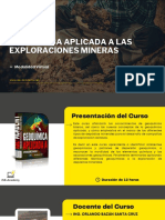 Brochure - Geoquímica Aplicada A Las Exploraciones Mineras