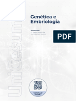 Genética e Embriologia