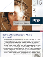 Lecture9 (Chapter15) Psychological Disorders