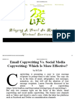 Email Vs Social Media - BCLife