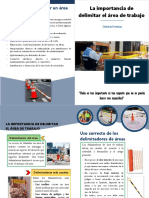 Charla La Importancia de Delimitar El Area de Trabajo