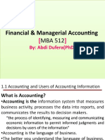 Accounting for Managers Part -I