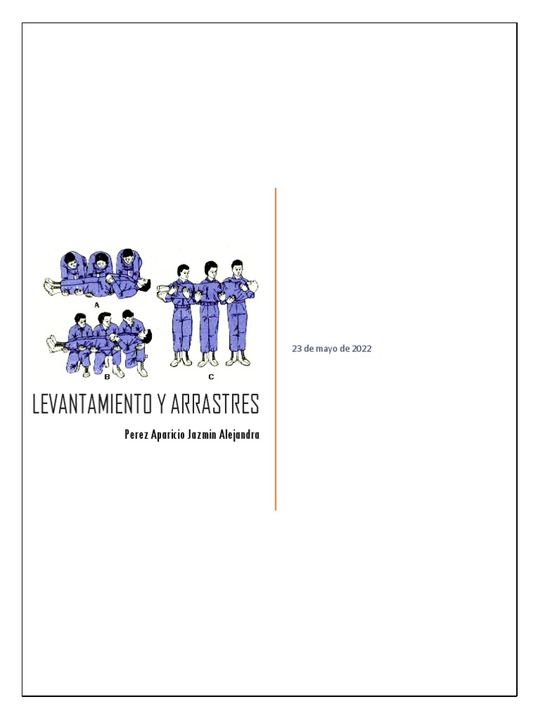 Técnicas de Arrastre y Levantamiento | PDF