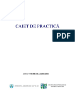 Completare Caiet de Practica