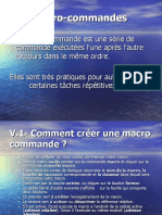 Les Macro-Commandes