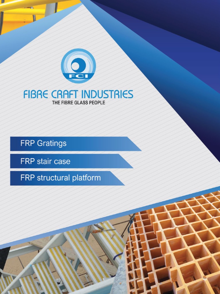 胖子，玻璃钢格栅FRP Grating Brochure | PDF | Fiberglass | Corrosion