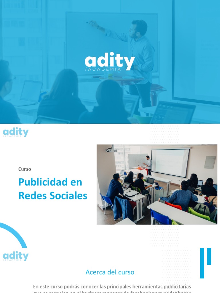 Curso de Publicidad en Redes Sociales | PDF | Facebook | Publicidad
