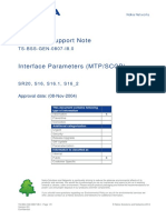 TS-BSC-SW-0807-I8.0 - A-Interface Parameters (MTP-SCCP) - 1