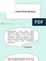 Hipertensi Pada Remaja