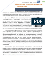 PEDAGOGÍA 2 - El Pensamiento Pedagógico Nacional A Través Del Movimiento de Educación Rural