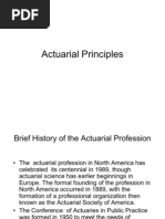 Actuarial Principles