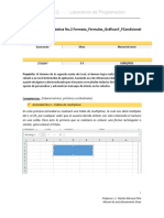 REPORTE No.2 Formato - Fórmulas - GráficosY - FCondicional