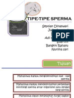 Tipe-Tipe Sperma