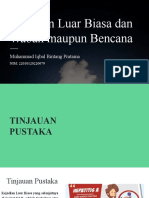 Muhammad Iqbal Bintang Pratama - 22010120220079 - KLB Dan Wabah Maupun Bencana