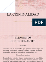 LA CRIMINALIDAD