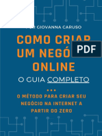 Como criar um negócio online do zero