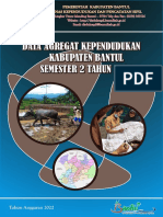Buku Data Agregat Kependudukan Kabupaten Bantul Semester II Tahun 2021