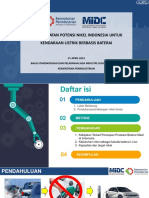 Pemanfaatan Potensi Nikel Indonesia Untuk Kendaraan Listrik Berbasis Baterai - BB Spjilm