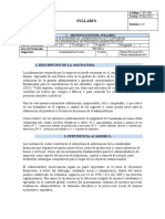 Syllabus Contabilidad de Costos