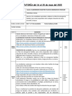 GESTIÓN de Riesgo Sesión Tutoría y Demás Áreas 1° A 5° Word