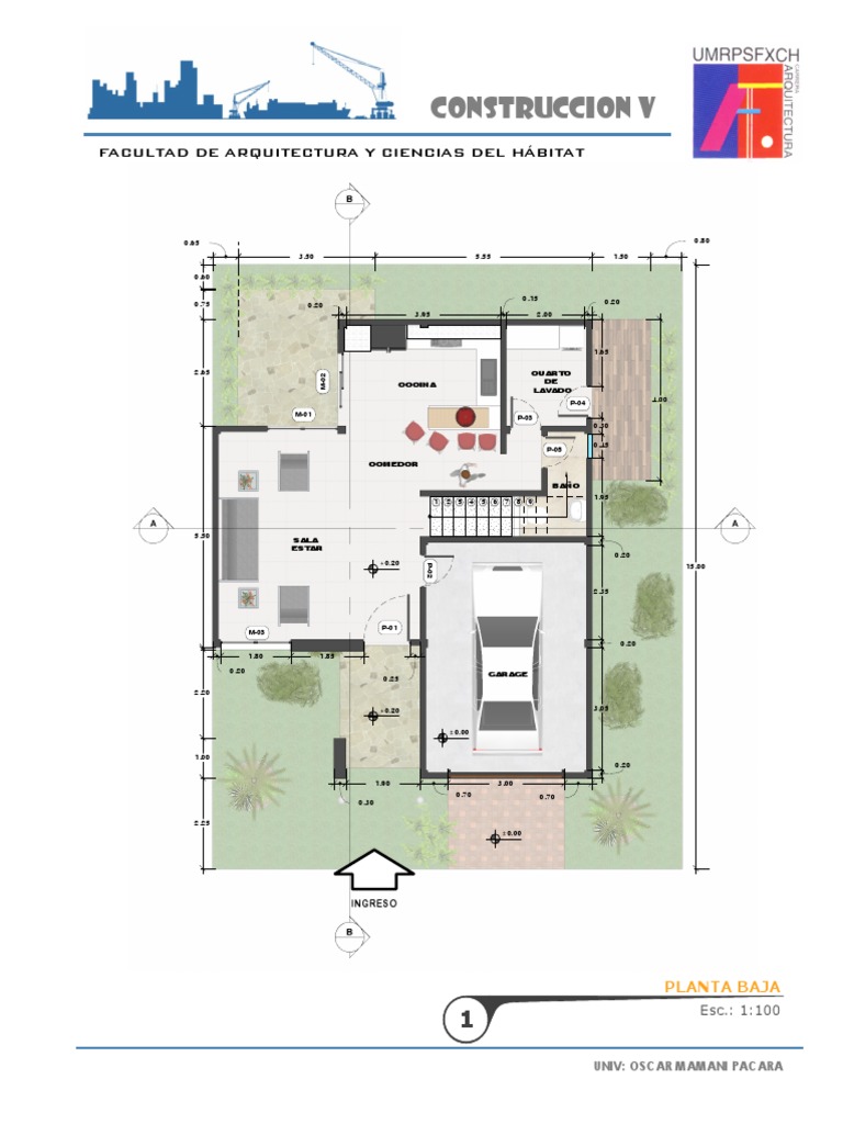 Planos de Cabaña | PDF