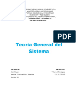 Teoria General Del Sistema