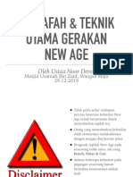 Falsafah Dan Teknik Utama New Age