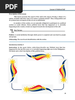 Lesson 4: Political Self: Introductory Activity 4