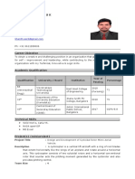 Mr. Shanthkumar S K: Career Objective