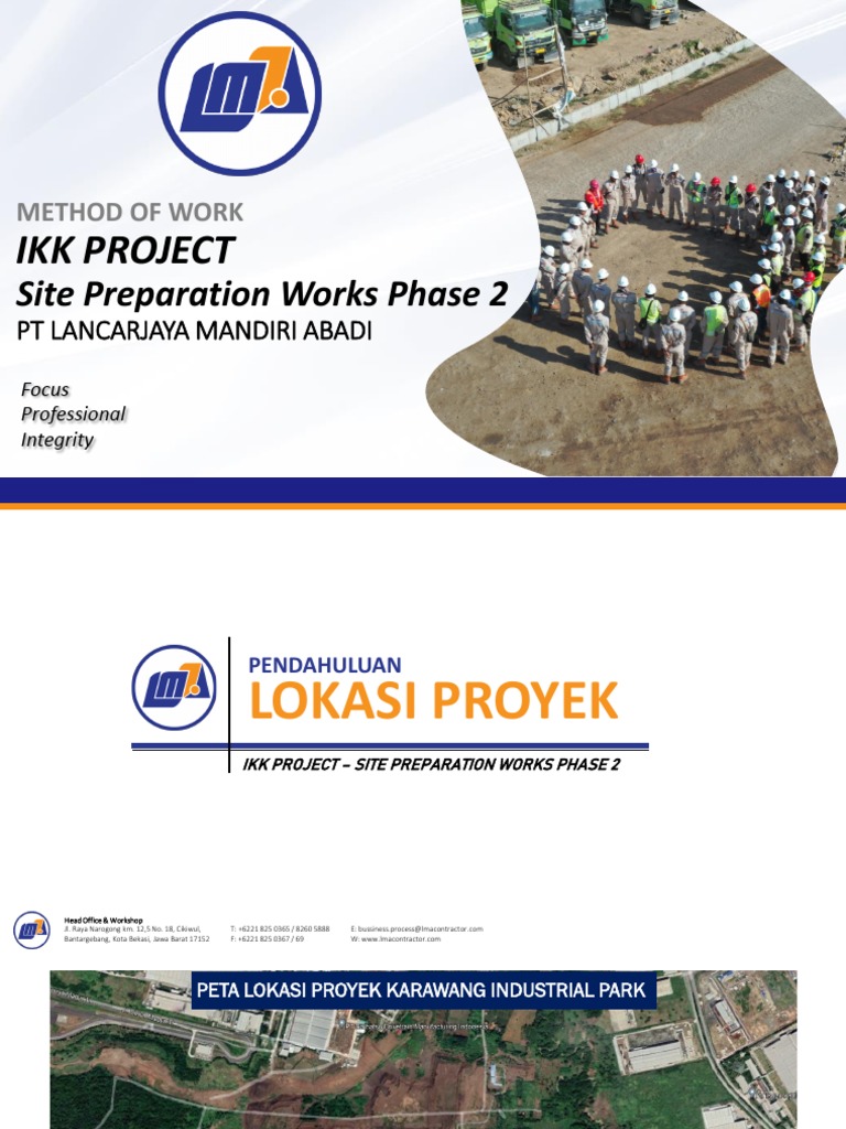 Metode Pekerjaan IKK Karawang | PDF