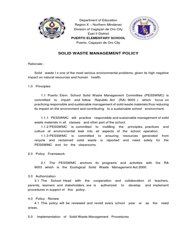 solid-waste-management-policy-pdf-waste-management-waste