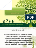 Diskusi Mudharabah & Wadi'Ah