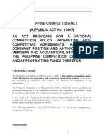 Philippine Competition Act