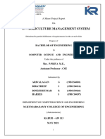 E-Agriculture Management System