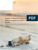 RDF Market Analysis for Residual Waste Energy Recovery