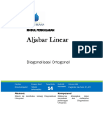 Modul 14 Aljabar Linear