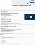 Safety Data Sheet in Compliance With Regulation (EC) N°1907/2006, (EC) N°1272/2008 and (EC) N°2015/830