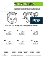 Solve The Riddle Addition