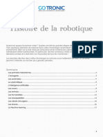 Histoire de La Robotique