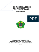 Pedoman Penulisan Laporan Magang Industri - Politani Samarinda 2021-Dikonversi